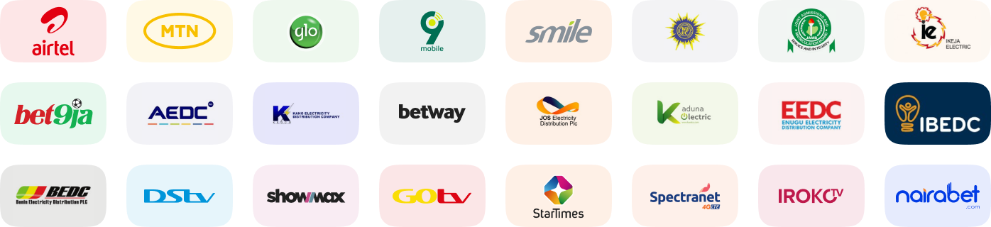 Standard Bills connected brand Logos